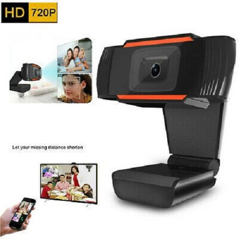WEB CAMERA 720P for Laptop & Desktop with Build in Microphone