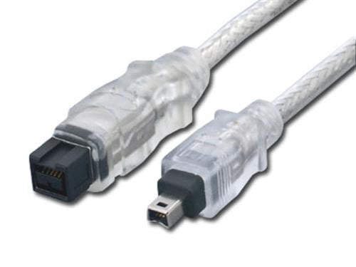 IEEE 1394b Bilingual FireWire Cable - 9-pin/4-pin 1M