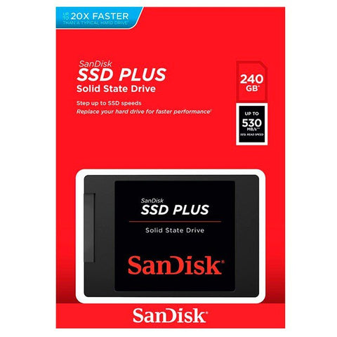 SanDisk SSD PLUS 240GB/ 480GB/ 1TB