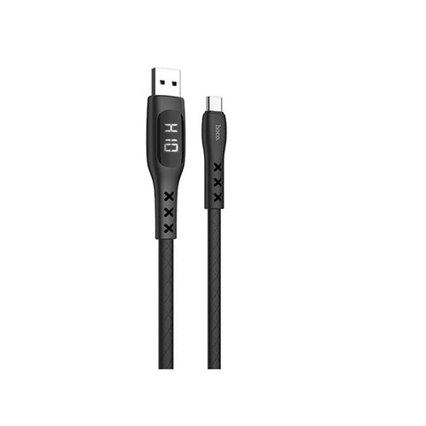 HOCO S6 3A USB C Charging and Timing Digital Display Data Cable