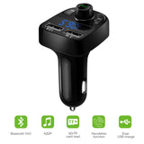 Dual USB Car Charger Car Kit FM Transmitter Modulator Kit Hands Free Bluetooth