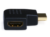 HDMI Male to Female 90 Degree Vertical Flat Adapter
