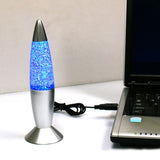 USB Multi Color Changing Rocket Lamp