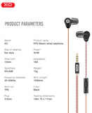 XO EP9 Original In ear Earphone Quality Headset with Mic Headset Earbuds Stereo Earphones for All Mobiles with 3.5 mm