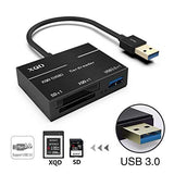 USB 3.0 to XQD/SD Card High Speed Card Reader USB3.0 HUB