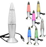 USB Multi Color Changing Rocket Lamp