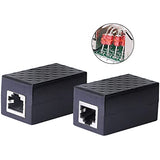Lightning Protection RJ45 UTP STP CAT6 / CAT5e Female to Female Network Lan Adapter Extender