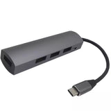 Type-C 3.1 or USB C to USB 3.0 Hub 4 Port With Micro USB
