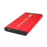 2.5 Portable Hard Drive Case 3TB USB 2.0 Enclosure