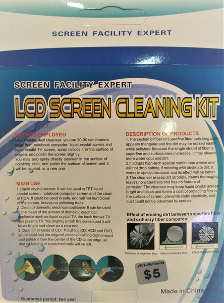 4 in1 Laptop PC Computer Cleaners Cleaning Kit Suits TV PC LED LCD CD ...