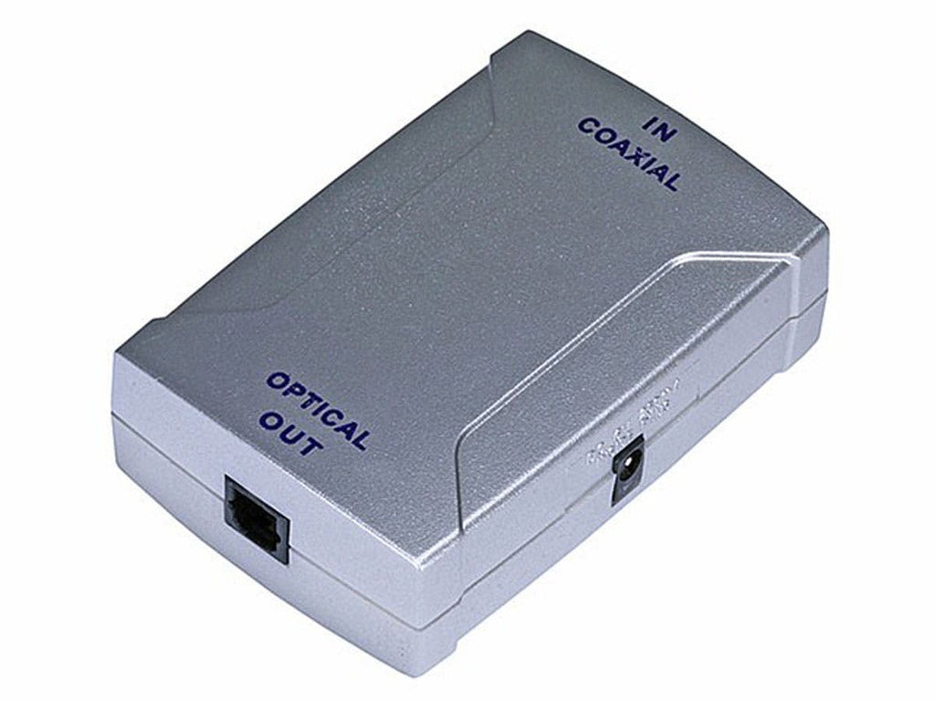 Toslink Coaxial to Optical Digital Audio Converter
