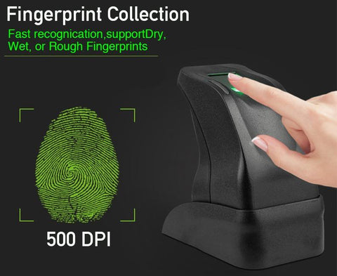 ZK4500 Biometric - USB FINGERPRINT READER SENSOR FOR COMPUTER PC HOME/OFFICE FREE SDK CAPTURING READER FINGERPRINT SCANNER