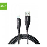Golf GC67 3A Type-C Wave Metal Data Sync And Charging Cable