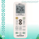 CHUNGHOP Universal Air Conditioner Remote Control for LG Gree Midea Toshiba Haier Daikin Hitachi Sharp Panasonic Samsung Sanyo Hisense Fujitsu Whirlpool Bosch and More Than 1000 Brands A/C Controller