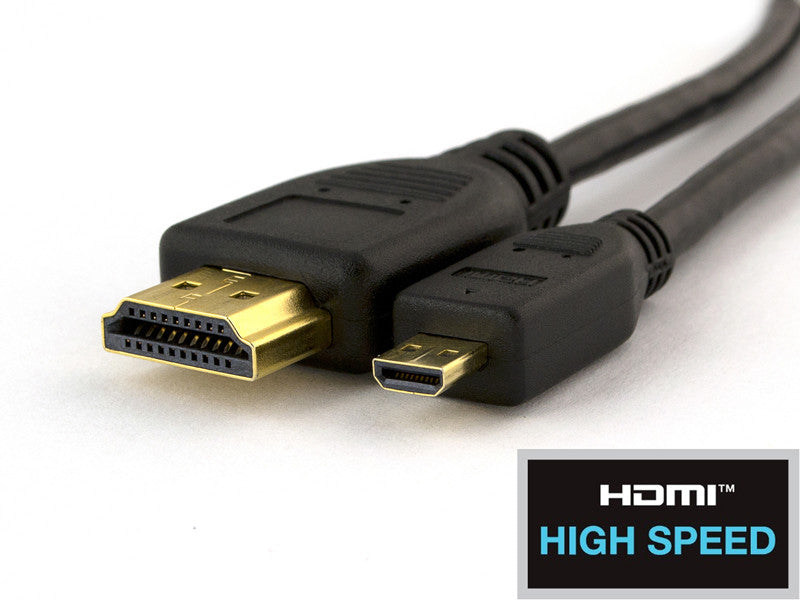 HDMI to Micro HDMI D Cable 1 Meter (3.28 FT) High Speed