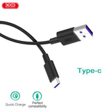 XO Type-C Super 5A Fast Charging & Data Cable