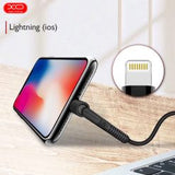 XO NB100 Lightning Charging Cable with Phone Stand