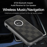 BT09B Wireless Bluetooth 5.0 Audio Music Receiver Support Hands-free Calling