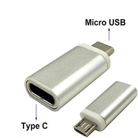 Type C 3.1 Female to Micro USB Male Data and Charging Adapter