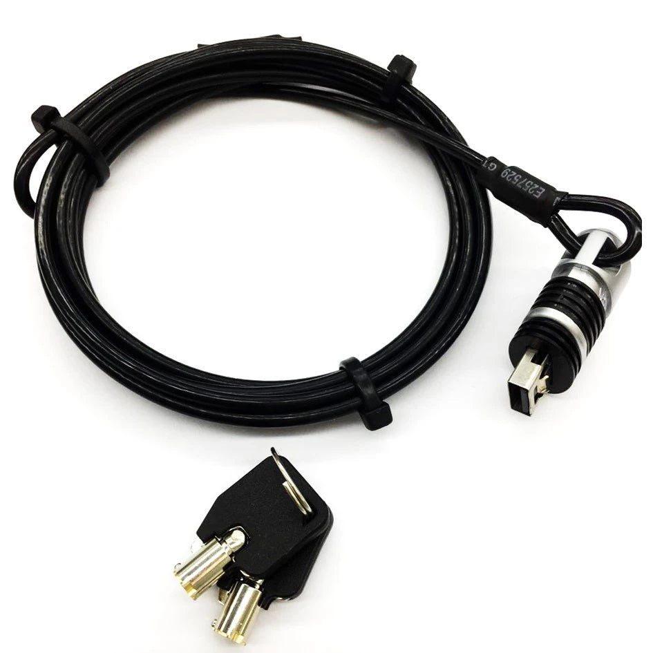 Dual Purpose Cable Notebook Lock USB Port for Laptop
