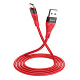 HOCO U53 USB A to Type-C Flash Charging & Data Sync Cable 5A 1.2M