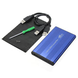 2.5 Portable Hard Drive Case 3TB USB 2.0 Enclosure