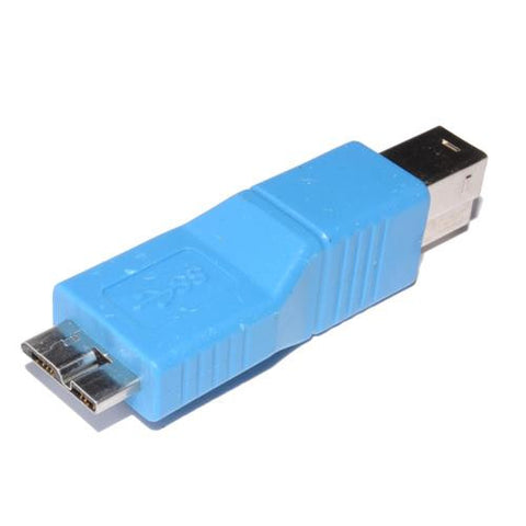 Standard USB 3.0 Type B Female to Micro B Male Plug Straight Adapter Converter USB 3.0