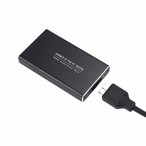 Inateck mSATA USB 3.0 Aluminium SSD Gehäuse Adapter Case mit USB 3.0 Datenkabel für M50 mSATA Inateck mSATA USB 3.0 Aluminium SSD Gehäuse Adapter Case mit USB 3.0 Datenkabel für M50 mSATA