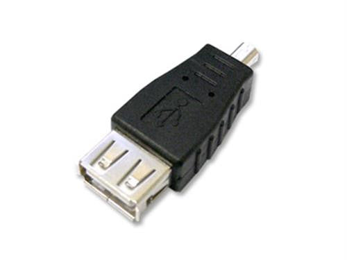 USB Adapter - USB A Female to USB B Male 4 Pin Mini