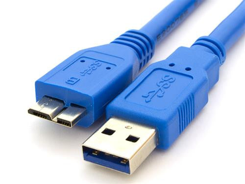USB 3.0 SuperSpeed Cable A to Micro B M/M - 3FT -1M