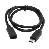 USB C or Type C 3.1 Male to Female Extension Cable