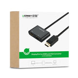 UGREEN DisplayPort to HDMI and VGA Converter