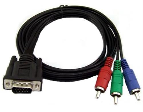 VGA To 3 Rca Cable