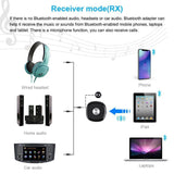Bluetooth 5.0 Adapter Audio Receiver APTX HD Low Delay Bluetooth Transmitter Receiver 2 in 1