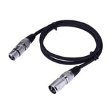 3 Pin XLR Male To Female Shield Cable