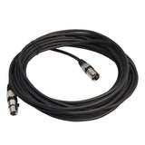 3 Pin XLR Male To Female Shield Cable