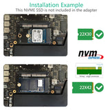 M2 SSD Adapter For Macbook A1708 NVMe M.2 NGFF SSD to 2016 2017 MacBook Pro A1708 SSD Adapter Card for Apple Macbook 1708 Laptop