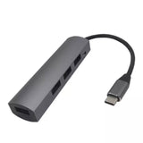 Type-C 3.1 or USB C to USB 3.0 Hub 4 Port With Micro USB
