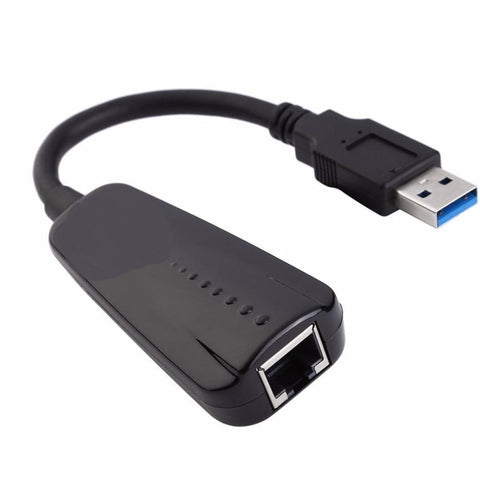 USB 3.0 To Gigabit Ethernet RJ45 LAN (10/100/1000) Mbps Network Adapter