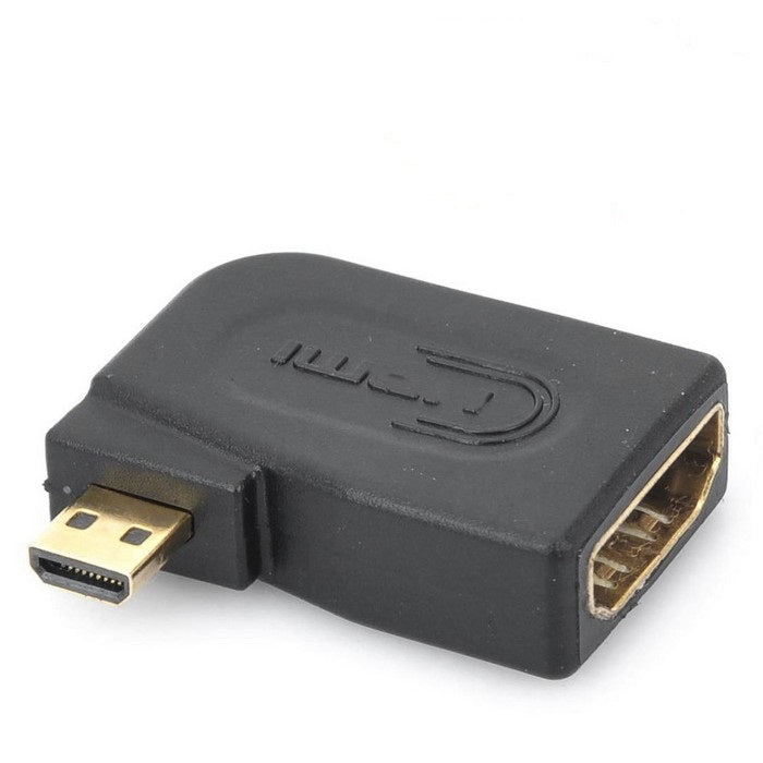 Right Angle L Shape Micro HDMI Male to HDMI Female Adapters