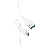 Hoco Type-C 5A Surge Charging & Data Sync Cable