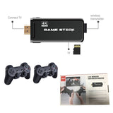 4K HD TV video game Console stick built in 3000 Games PS1 Arcade Emulators Double wireless Controller U8 3D game console