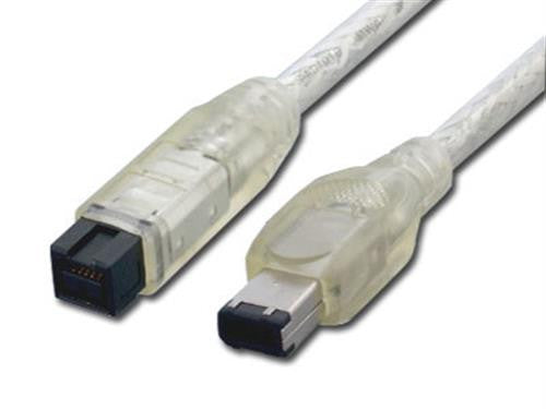 IEEE 1394b Bilingual FireWire Cable - 9-pin/6-pin 1M
