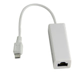 Micro-USB 2.0 5P to RJ45 Network Lan Ethernet Converter