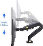 NB North Bayou F80 Monitor Desk Mount Stand Full Motion Swivel Monitor Arm with Gas Spring for 17-30''Monitors(Within 2kg to 9kg) Computer Monitor Stand