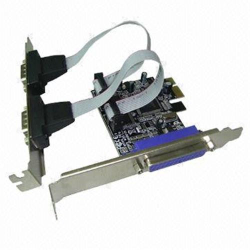 PCI-E 1 Port Parallel and 2-port Serial Card