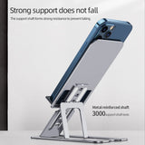 Slim Folding Metal Desktop Mobile Holder Stand