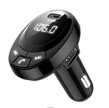 Wireless FM Transmitter Handsfree MP3 Music Player Dual USB Car Charger PD 18W Fast Charging