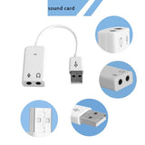USB Sound Card / USB Sound Adapter 5.1 Channel