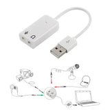USB Sound Card / USB Sound Adapter 5.1 Channel